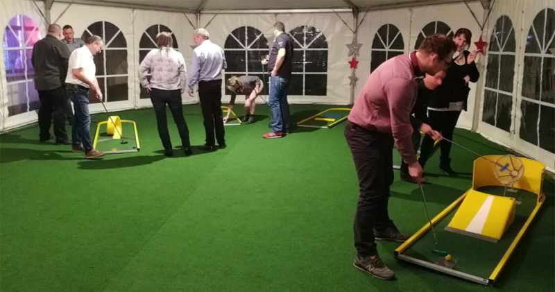 Minigolfanlage – Firmenfeier und Betriebsfest
